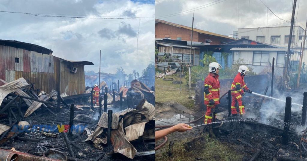 Hilang Tempat Berteduh Rumah Musnah Dijilat Api Buletin Tv Malaysia