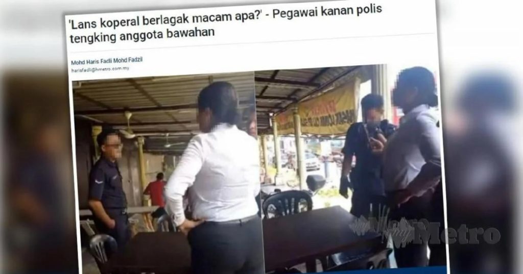 VIDEO Polis Buka Kertas Siasatan Wanita Hina Dua Anggota Polis