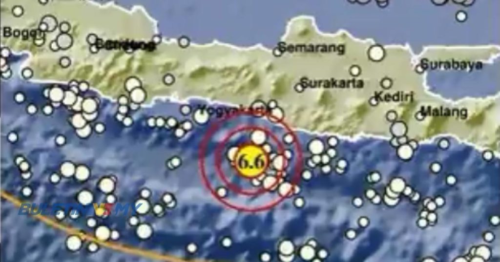 Gempa Skala Richter Landa Pulau Jawa Buletin Tv Malaysia