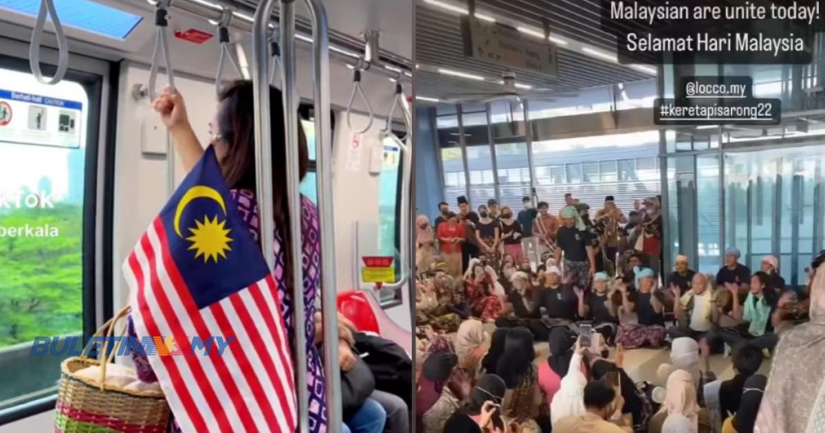 VIDEO Pelbagai Bangsa Dan Agama Berkumpul Meriahkan Keretapi Sarong