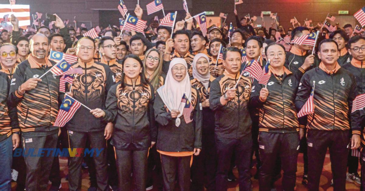 Video Sasaran Selamat Kontinjen Malaysia Pada Sukan Asia Hangzhou