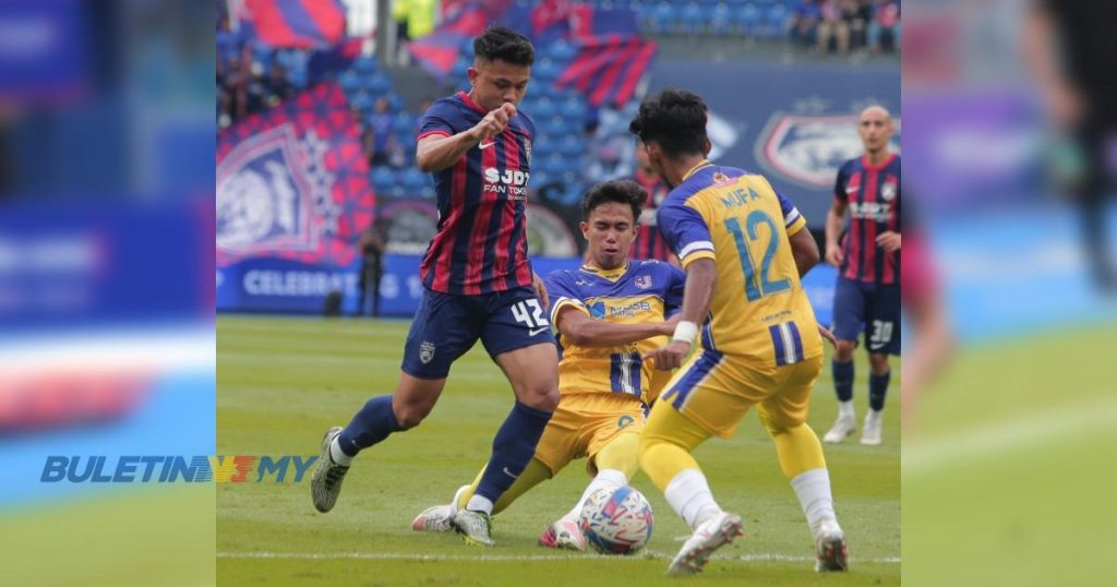 Piala FA JDT Belasah Malaysia University FC BULETIN TV3 Malaysia