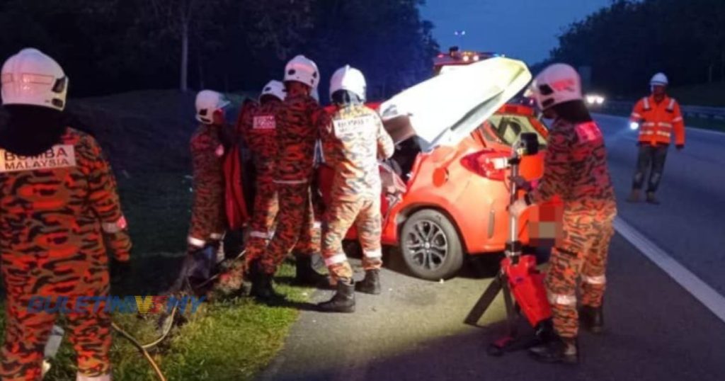 Kemas Kini Wanita Maut Kereta Rempuh Penghadang Lebuh Raya Disahkan