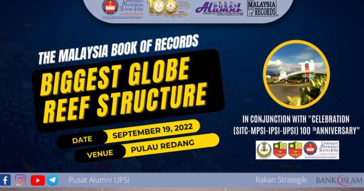 Alumni UPSI Catat Nama Dalam Malaysia Book Of Records