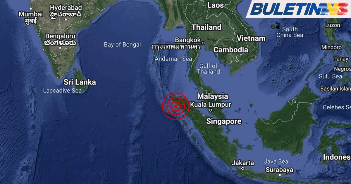 Gempa Bumi Kuat Gegar Utara Indonesia