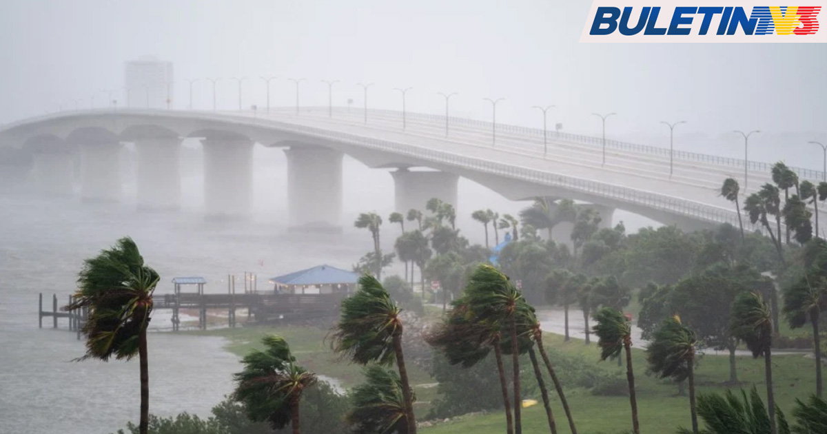 Taufan Ian badai Florida Disifatkan ‘Amat Berbahaya’