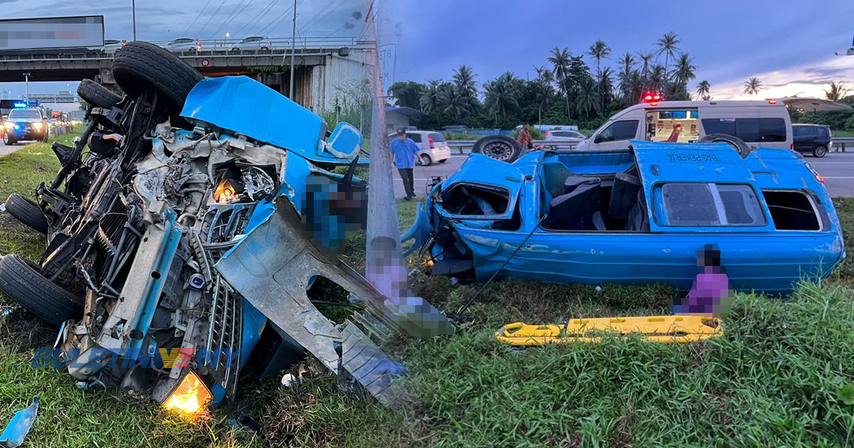 Van Kilang Terbabas, 10 Pekerja Cedera