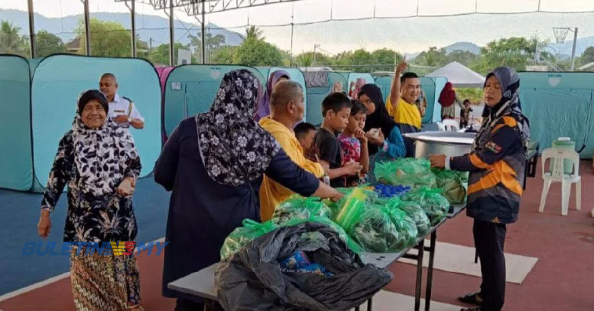 154 Mangsa Banjir di Baling Berlindung di PPS