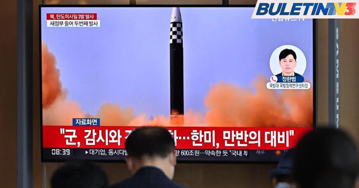 Korea Utara Lancar 2 Peluru Berpandu Balistik