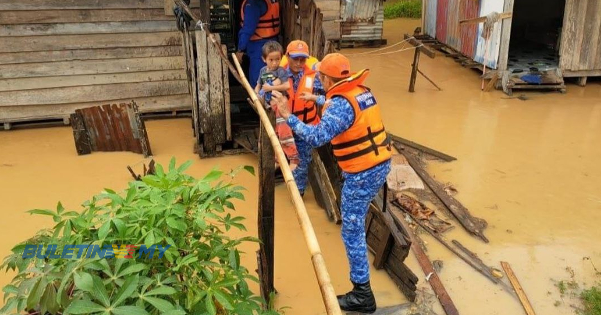 Empat Bahagian di Sarawak Banjir