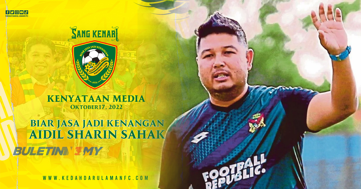 Aidil Sharin, Kedah Darul Aman Berpisah