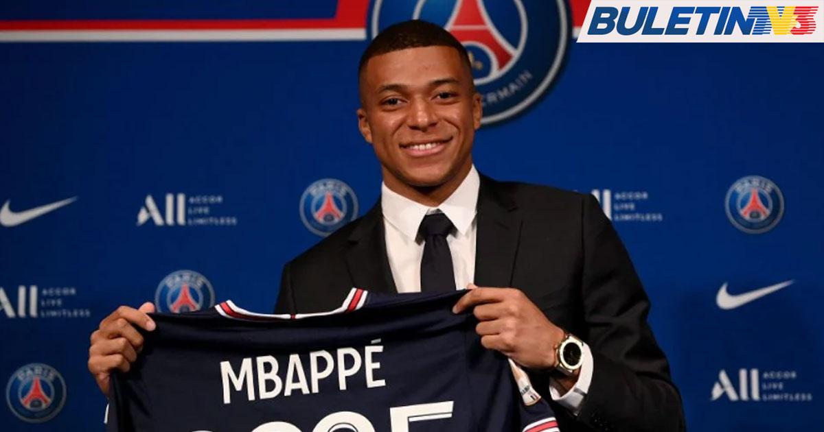 Mbappe Dahului Senarai Pemain Bola Sepak Berpendapatan Tertinggi