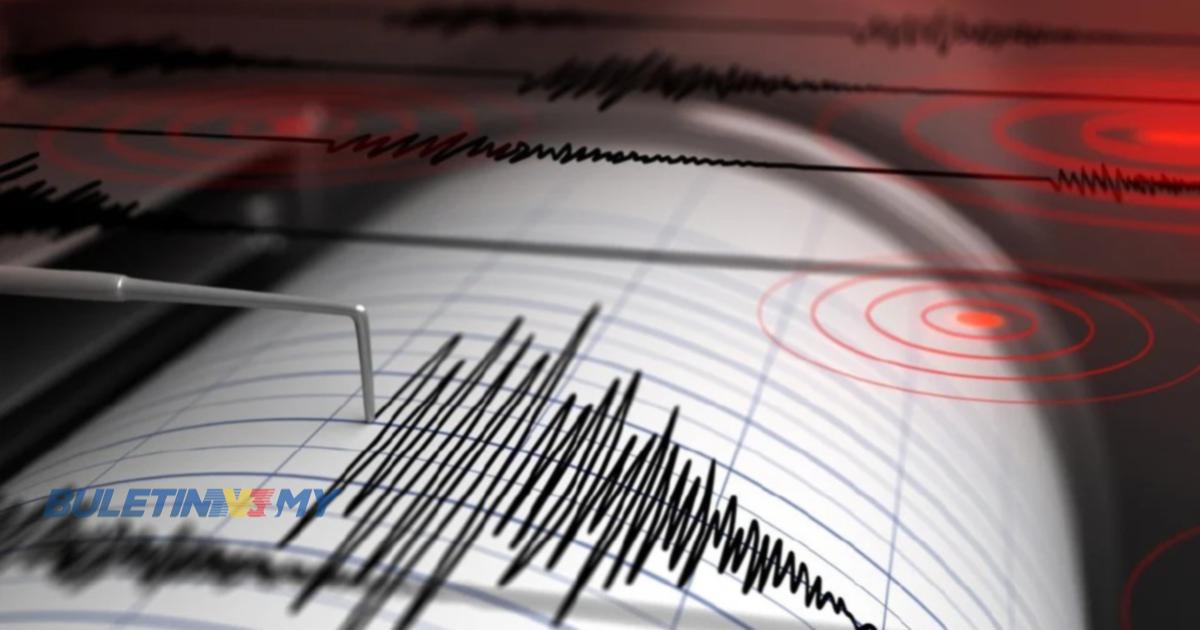 Gempa bumi magnitud 5.9 landa luar pantai Jepun