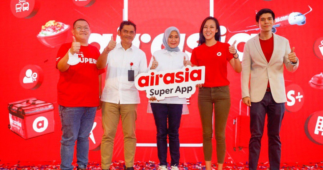 Rakyat Indonesia kini boleh teroka aplikasi Super App Airasia.