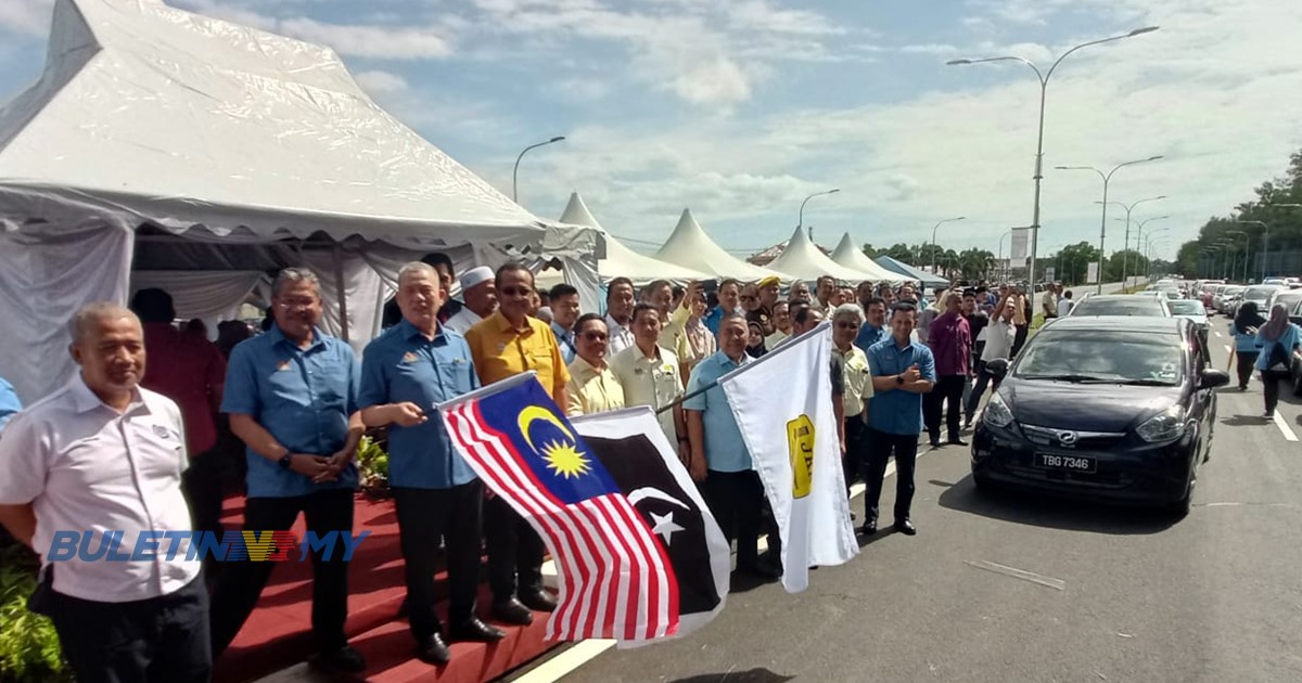 Pembukaan Jalan Kuala Terengganu Bypass  BULETIN TV3 Malaysia