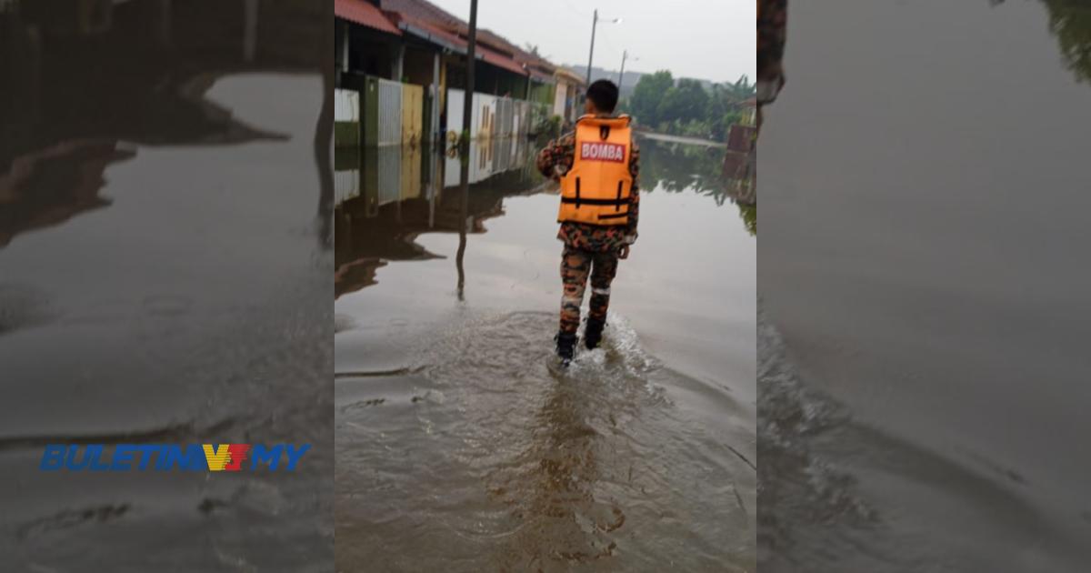 Banjir kilat di Meru, Dengkil susulan hujan lebat