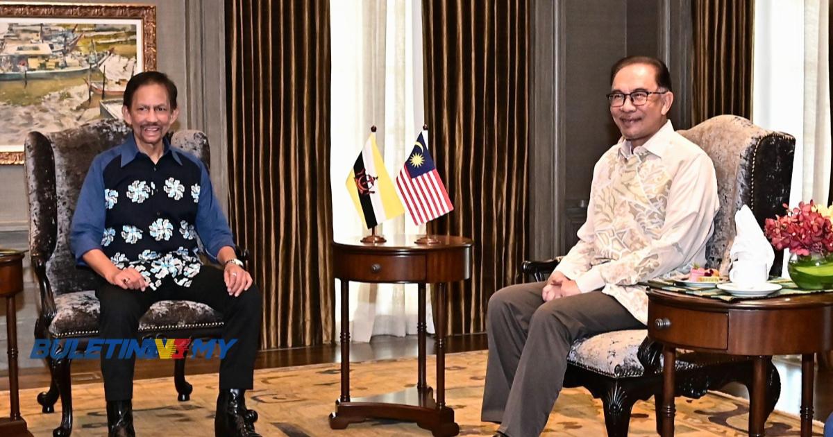PM, Sultan Brunei adakan pertemuan, tingkatkan hubungan dua hala