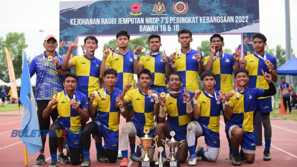 RAGBI: Piala Bunga Raya Sevens 2022 milik SSMP A, Johor