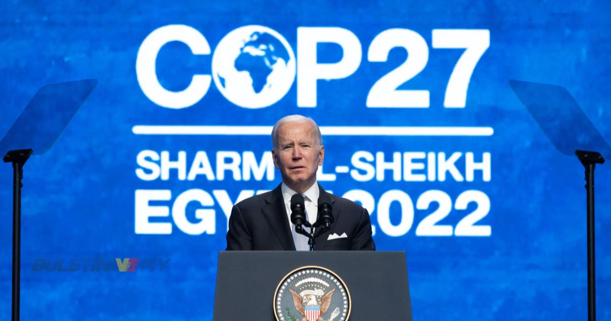 Biden mohon maaf, AS tarik diri pakatan Perjanjian Iklim Paris 2016