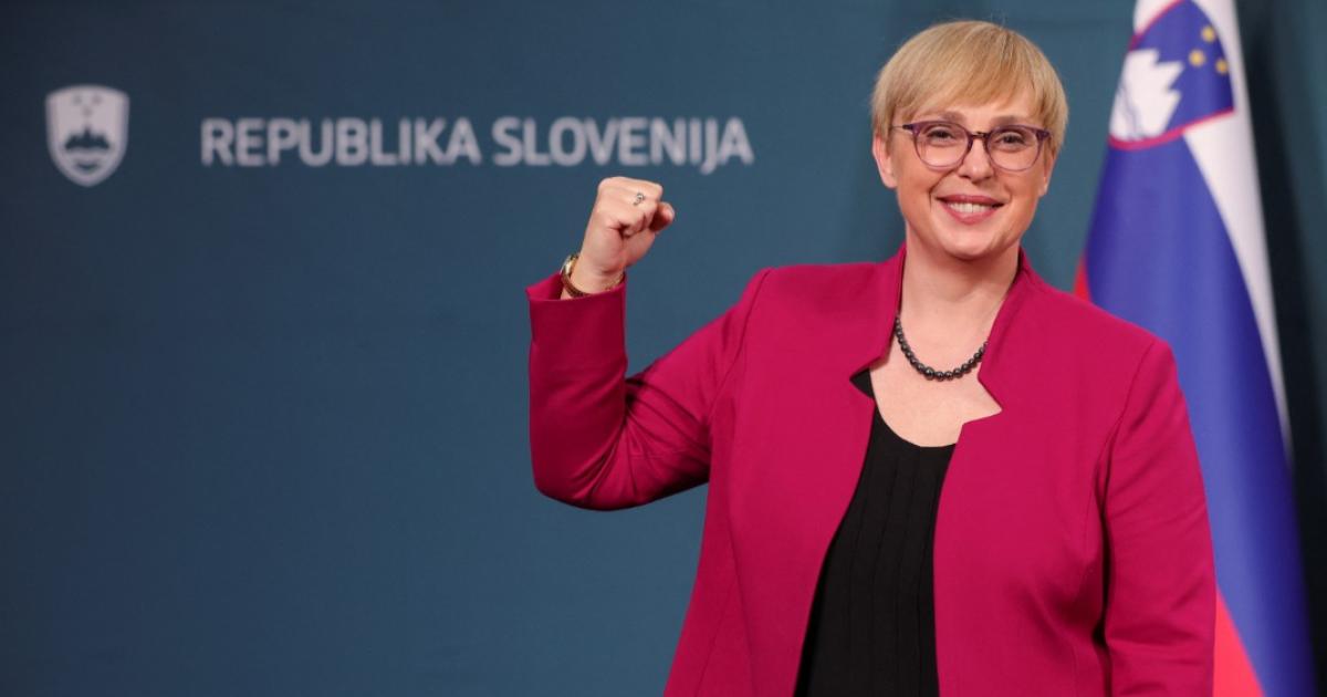 Natasa Pirc Musar Presiden wanita pertama Slovenia