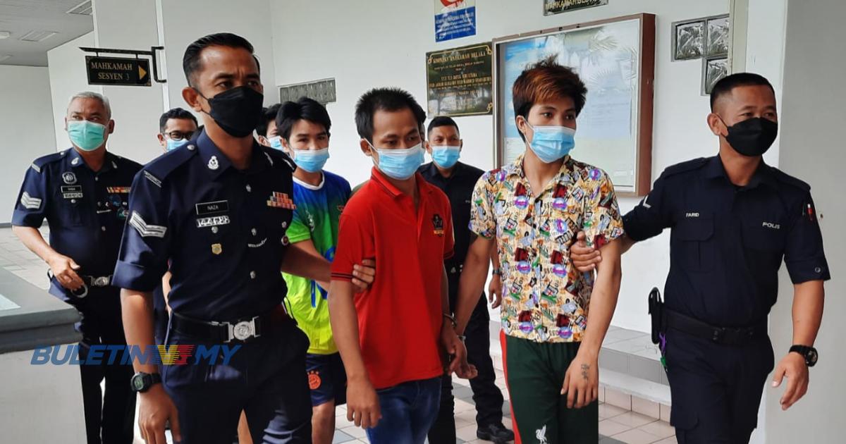 6 pekerja kilang warga Myanmar didakwa belasah dua beranak hingga koma