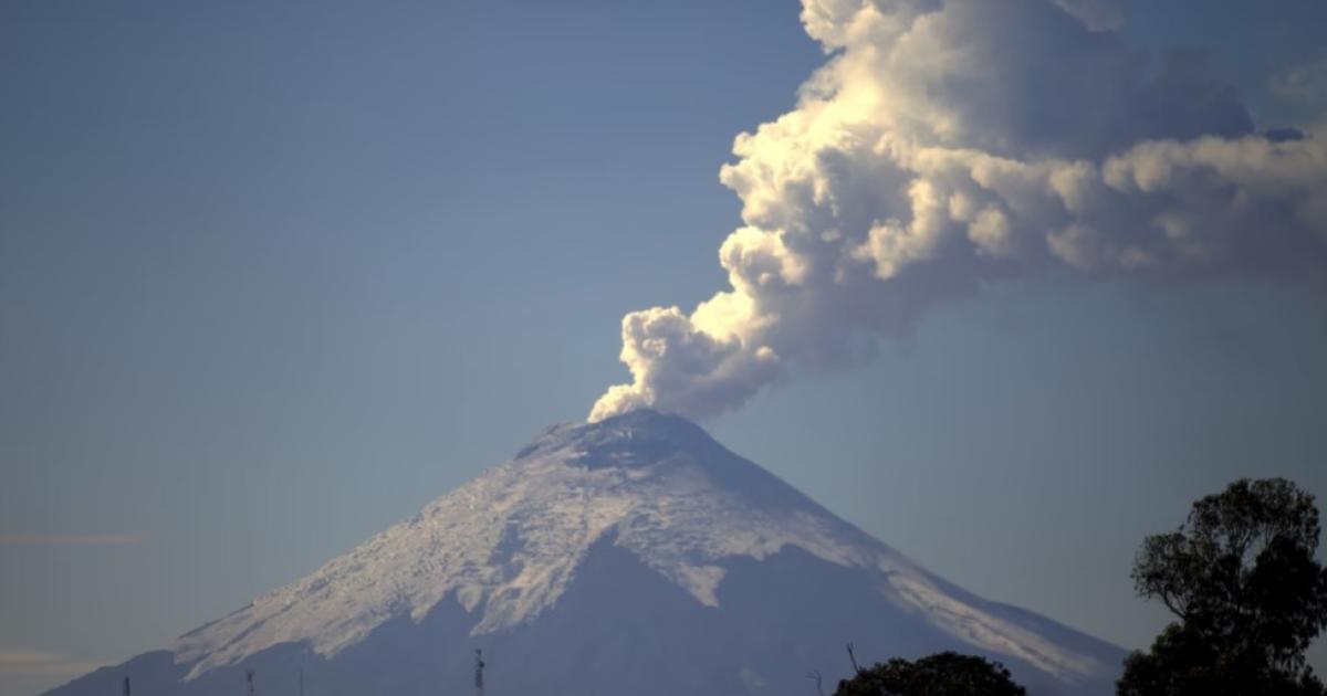 Gunung berapi Cotopaxi di Ecuador catat aktiviti seismik 