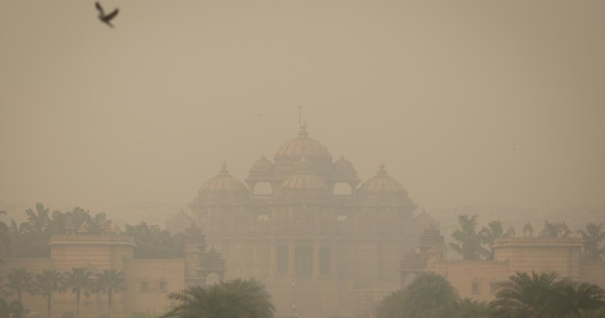Suhu rendah dan tiupan angin perlahan jejaskan kualiti udara di India