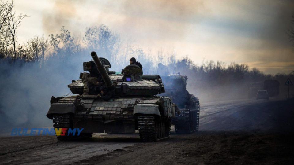 Timur Ukraine dihujani bedilan mortar, artileri, peluru berpandu