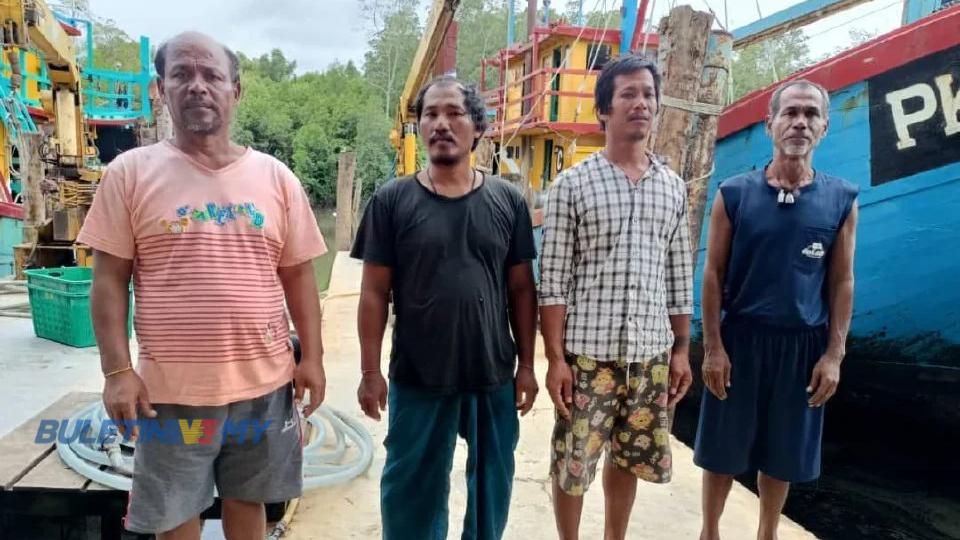 Bot karam, 4 nelayan Thailand ditemui selamat