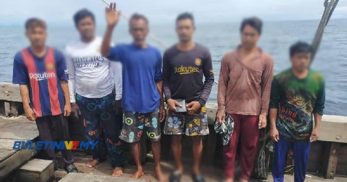 APMM tahan enam pendatang asing kendali bot nelayan tempatan