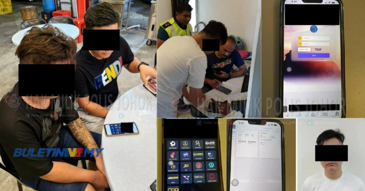 46 ejen bookie pertaruhan Piala Dunia ditahan – Polis Johor
