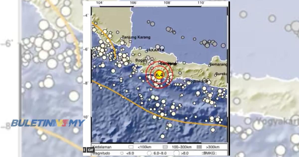 Gempa bumi kuat landa Jawa Barat