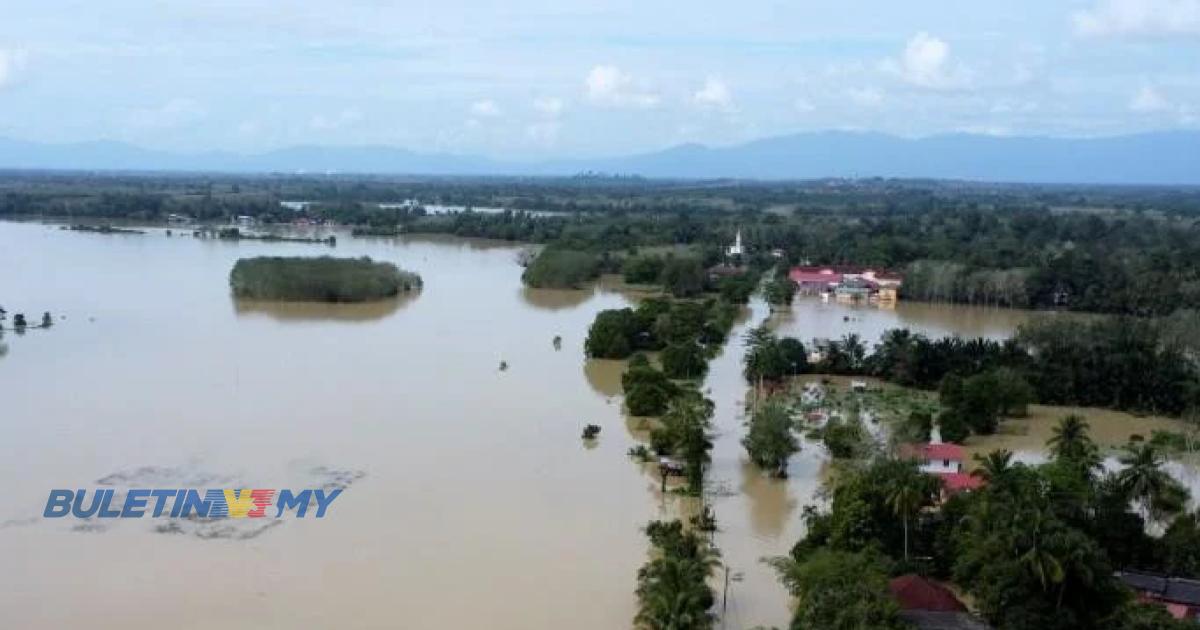 5 sungai di Kelantan dan 4 di Pahang lepasi paras bahaya