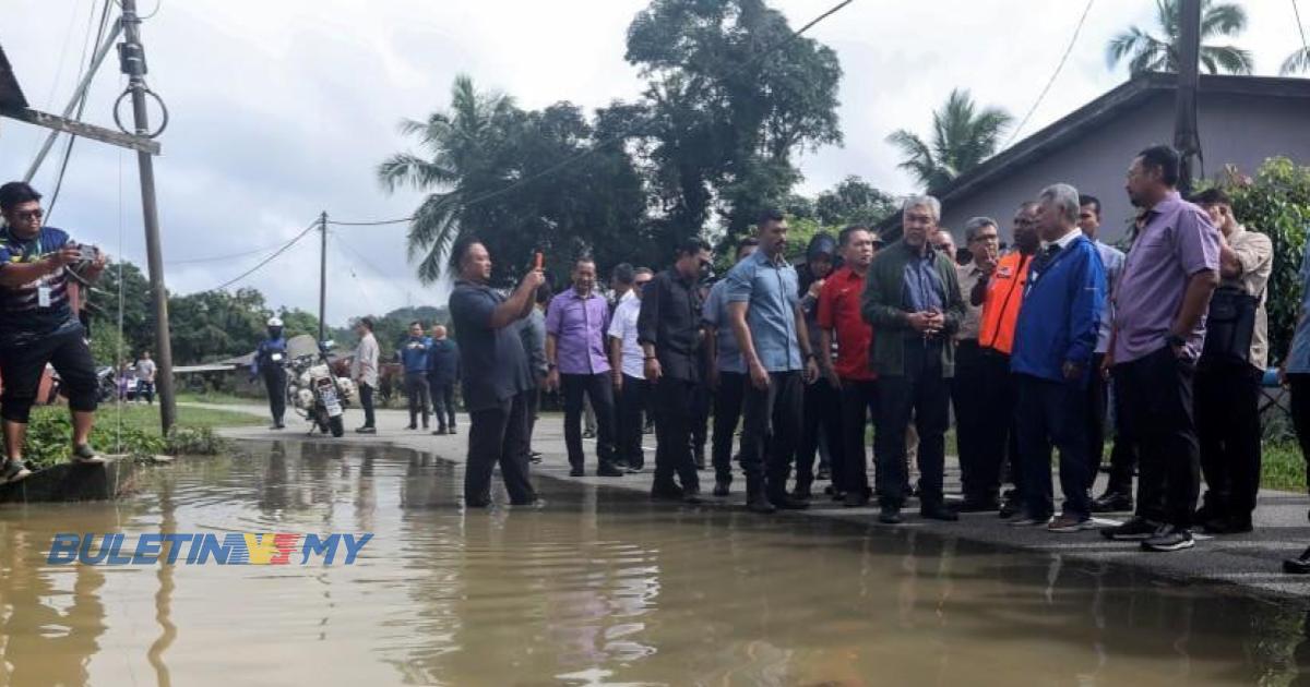 Tiga sungai di Terengganu kekal lepasi bacaan paras bahaya