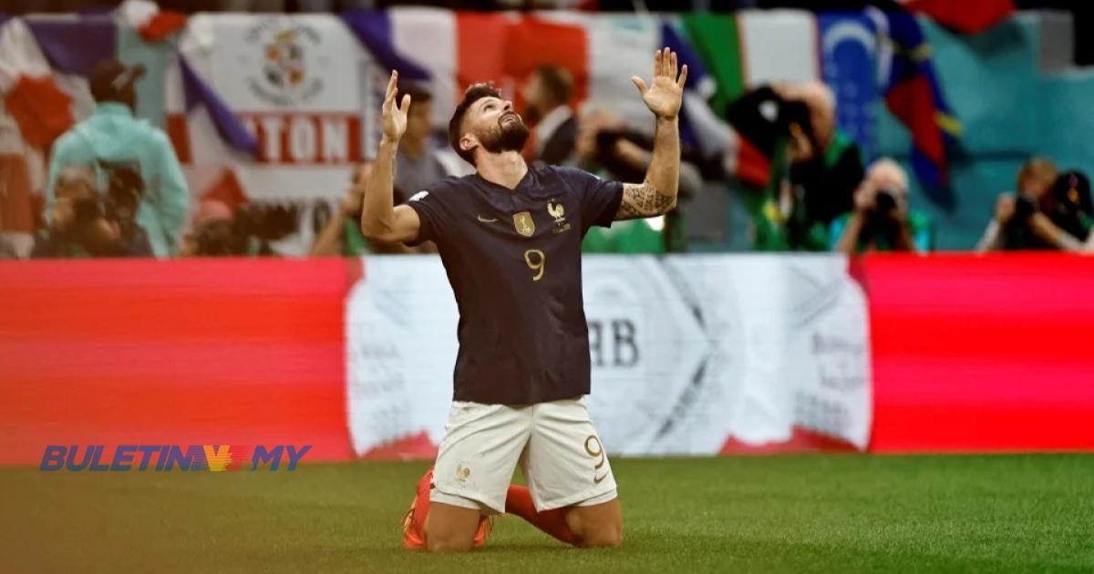 Giroud bawa Perancis ke separuh akhir