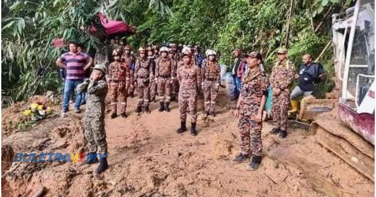 [VIDEO] Laungan azan berkumandang di tapak tanah runtuh