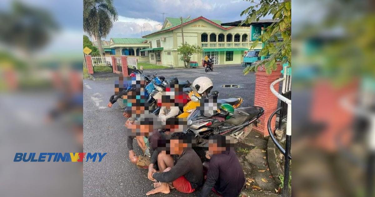 11 motosikal warga asing disita