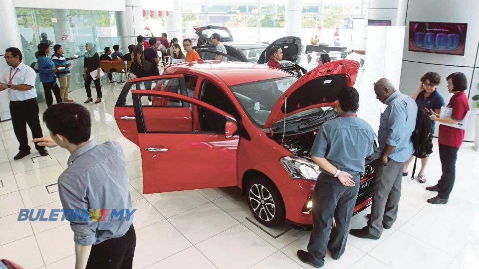 Jualan kereta bakal catat rekod tertinggi 700,000 unit