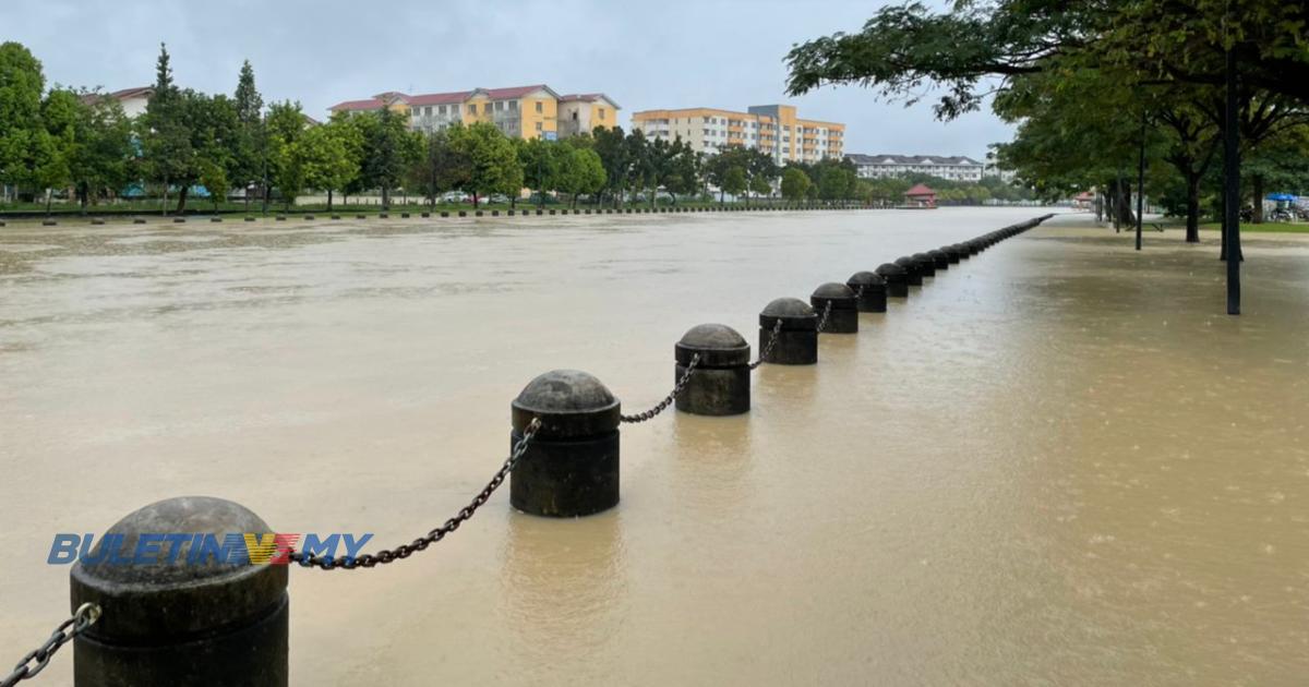 Sungai di Melaka, Johor lepasi paras bahaya