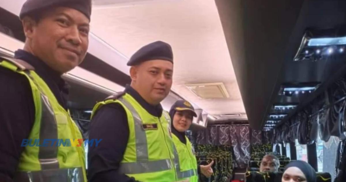 [VIDEO] Penyamaran JPJ berjaya kesan kesalahan pemandu bas ekspres