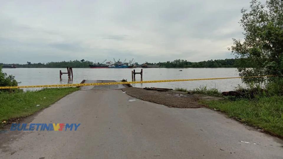 Kabel kren terputus, operasi naikkan kereta terjunam ke sungai ditangguhkan