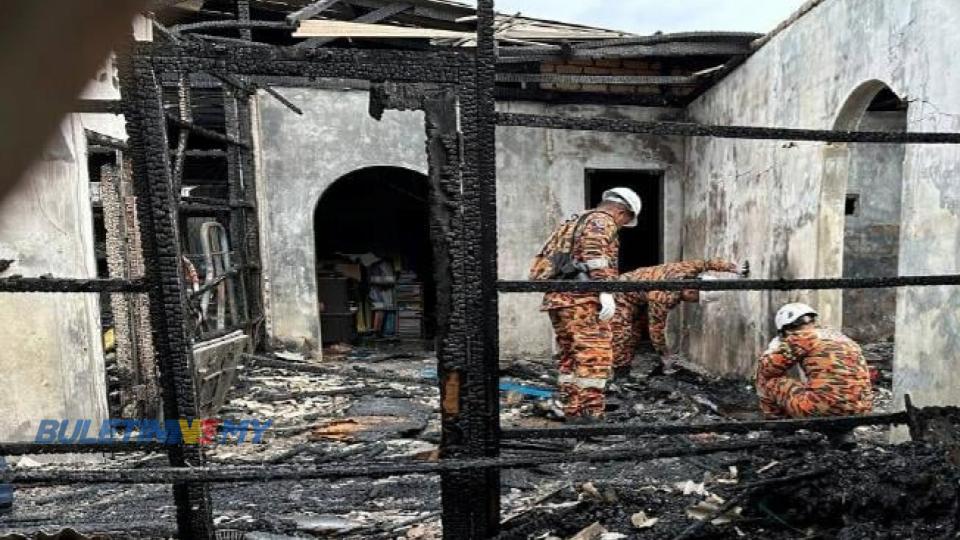 Lelaki rentung dalam kebakaran