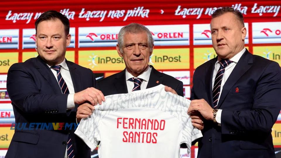 Poland lantik Fernando Santos sebagai pengendali baharu