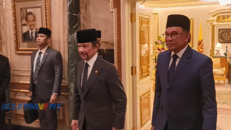 [VIDEO] Malaysia-Brunei: Anwar menghadap Sultan Hassanal Bolkiah