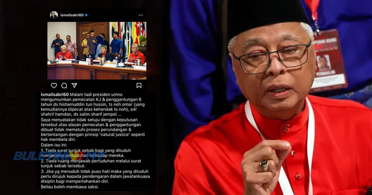 Lembaga Disiplin UMNO tak pernah nasihat pecat, gantung pemimpin – Ismail Sabri