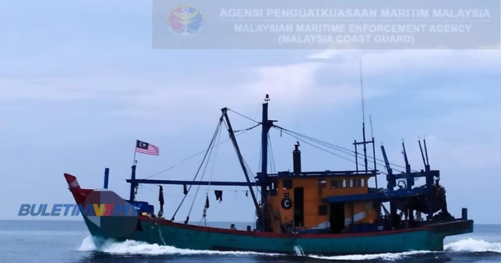 Maritim Tahan Lima Nelayan Asing | BULETIN TV3 Malaysia