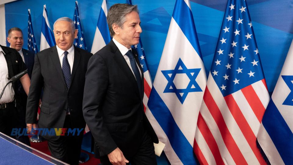 Blinken ulangi komitmen AS terhadap penyelesaian dua negara untuk konflik Israel-Palestin