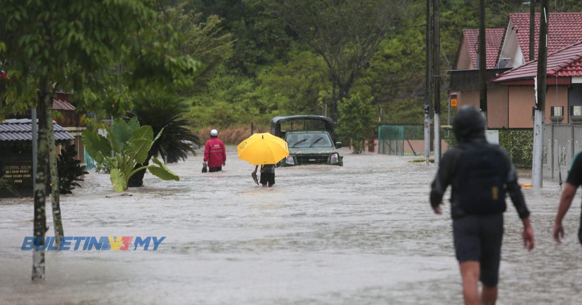 Mangsa banjir di Sabah dan Johor meningkat