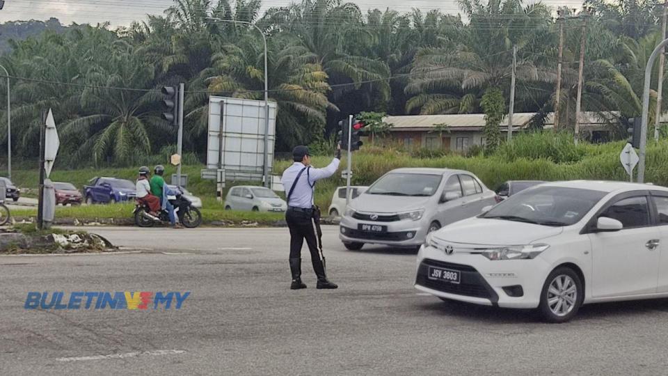 Laluan Persekutuan jadi tumpuan kenderaan menghala utara