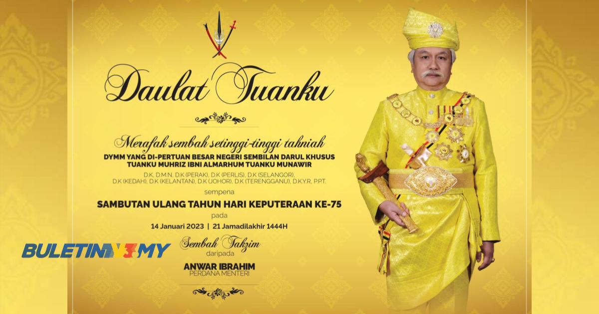 PM Ucap Tahniah Sambutan Hari Keputeraan Tuanku Muhriz | BULETIN TV3 ...